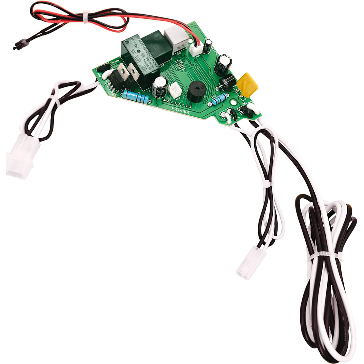 TUZIGUAIGUAI replacement PCB front view showing board layout and benefits