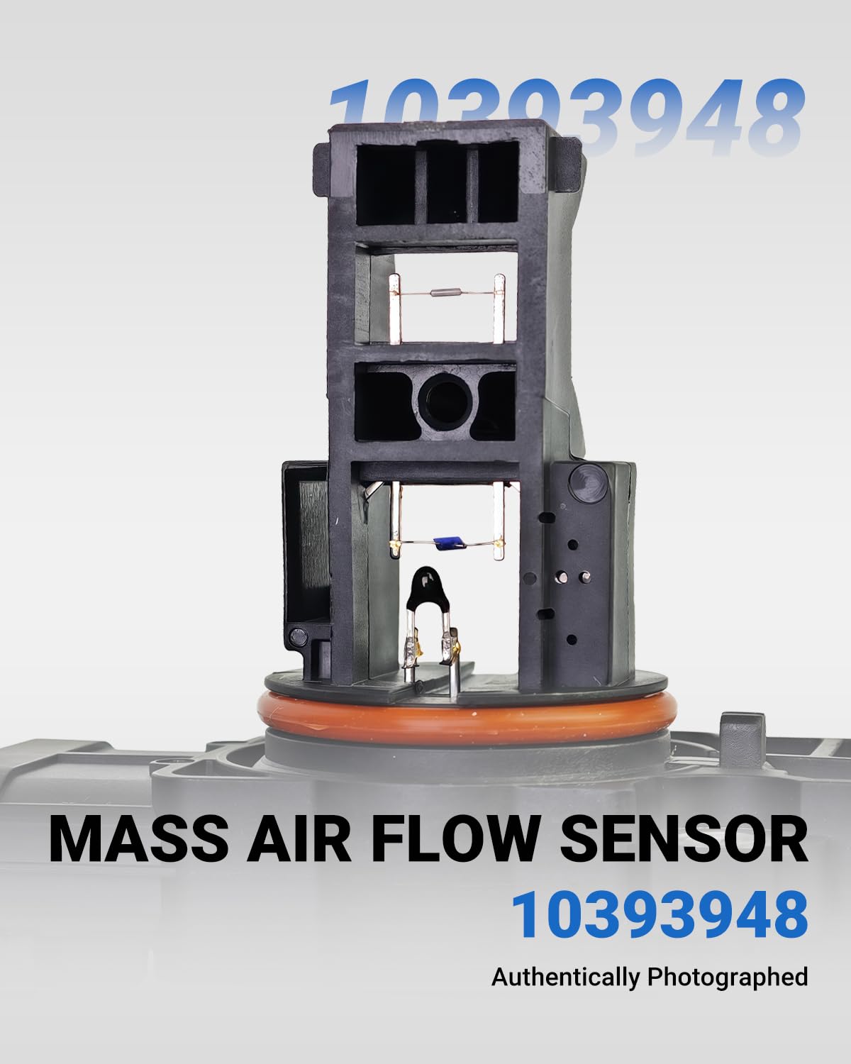 TVM TRAVERMAN close-up of hot-wire sensing element for precise airflow measurement