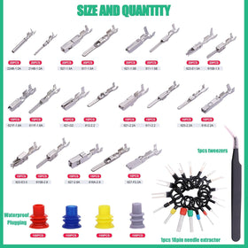 Twidec sorted pin sizes close-up showing variety and easy selection