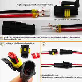 Twippo connectors on boat wiring demonstrating reliable marine performance