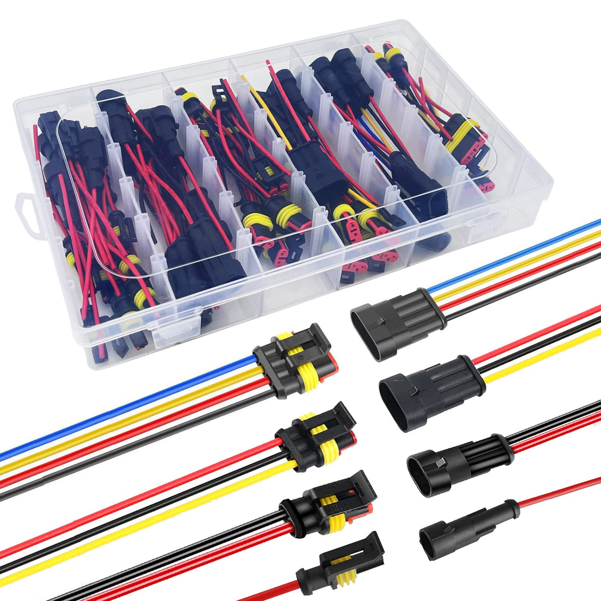 Twippo front packaging showing full 26-piece connector kit and quick selection benefit