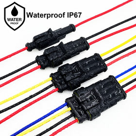 Twippo connectors next to ruler for scale aiding correct size selection