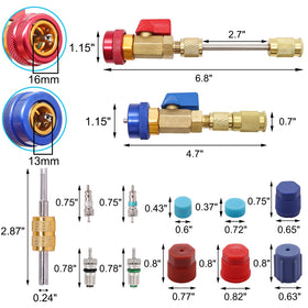 TWTADE brass valve core close-up highlighting durable construction and precise threading benefit