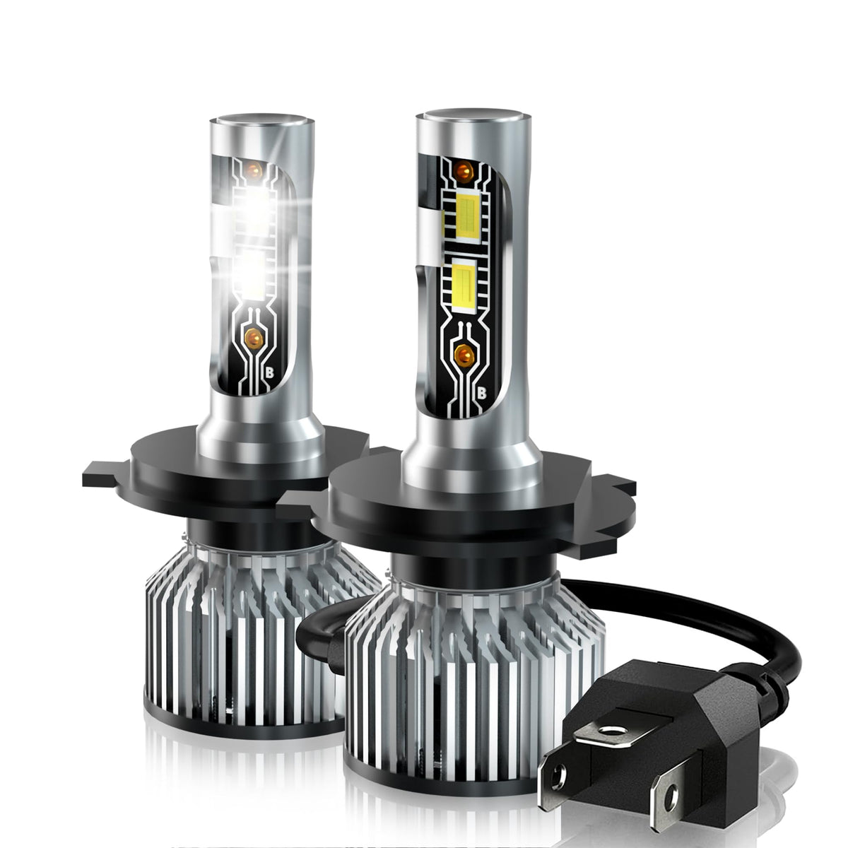TXBILMOO front packaging showing 9003 bulbs and benefits