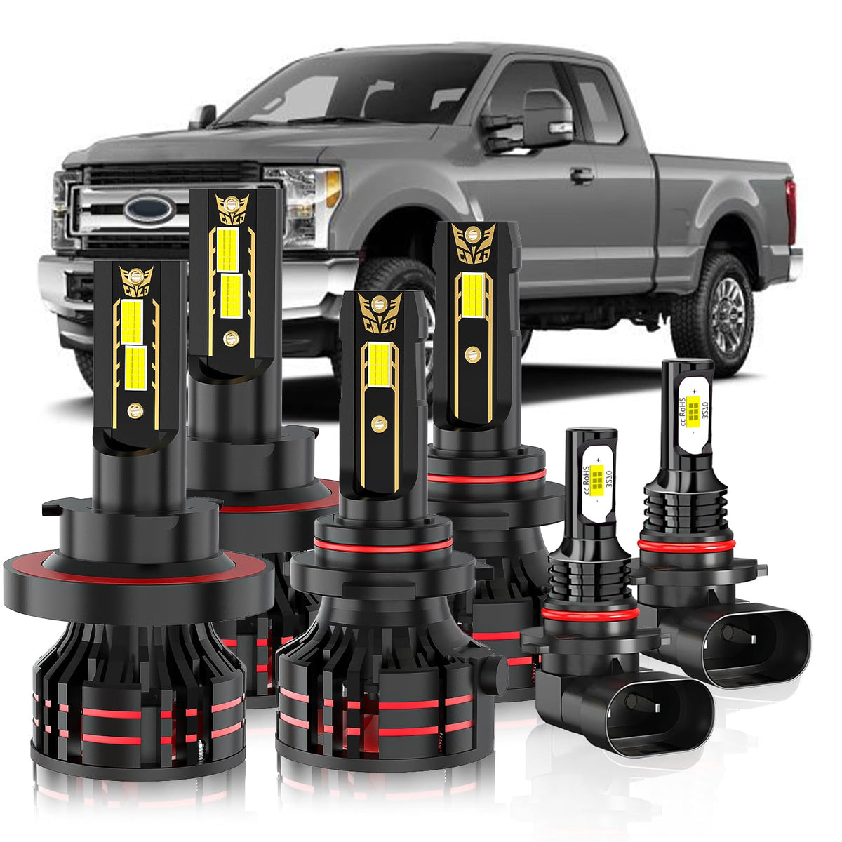 TXBILMOO front packaging showing 6-pack and fitment benefits