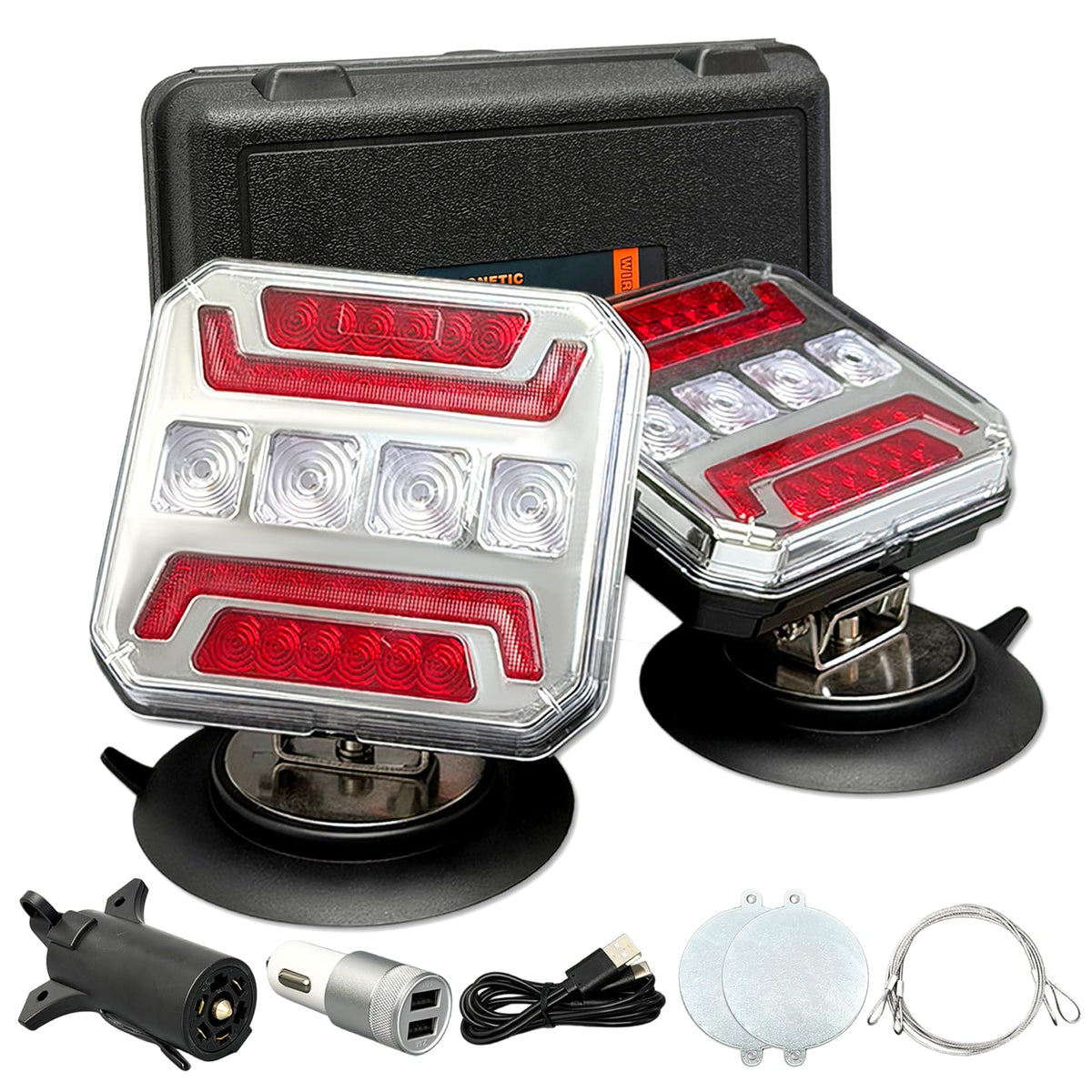 TXGSDXS front view mounted lights showing clear signaling benefits