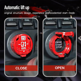 Tybasthe installed on dashboard showing secure coverage and accidental-press protection