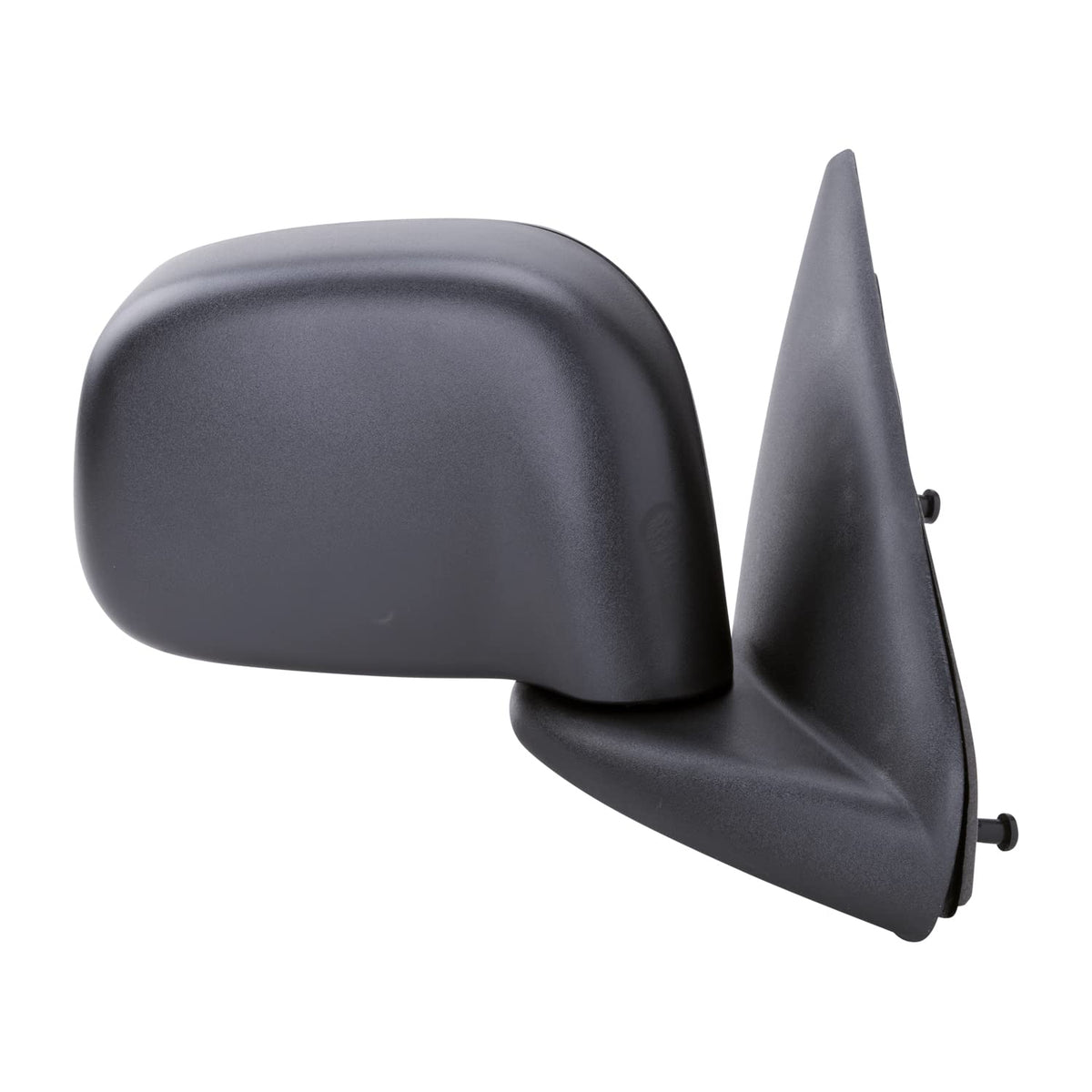 TYC right-side mirror front assembly shows complete OE-style housing and plug-in fit