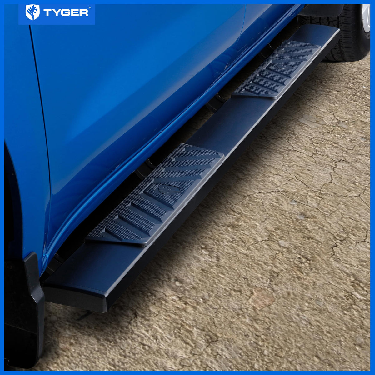 Tyger Auto mounting brackets and hardware laid out for easy bolt-on installation