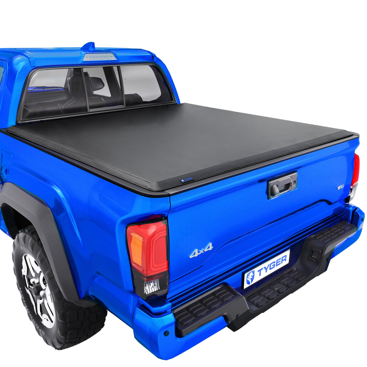 Tyger Auto front view of cover packaging showing model and fitment, improving buy confidence