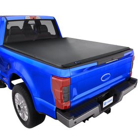 Tyger Auto front view showing full tonneau cover fitted, enhances cargo security