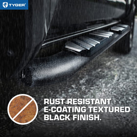 Tyger Auto lifestyle image of passenger using step for easier cabin access