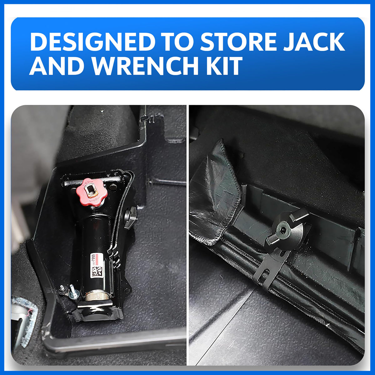 Tyger Auto lifestyle image of Silverado cab with box installed for tidy gear storage
