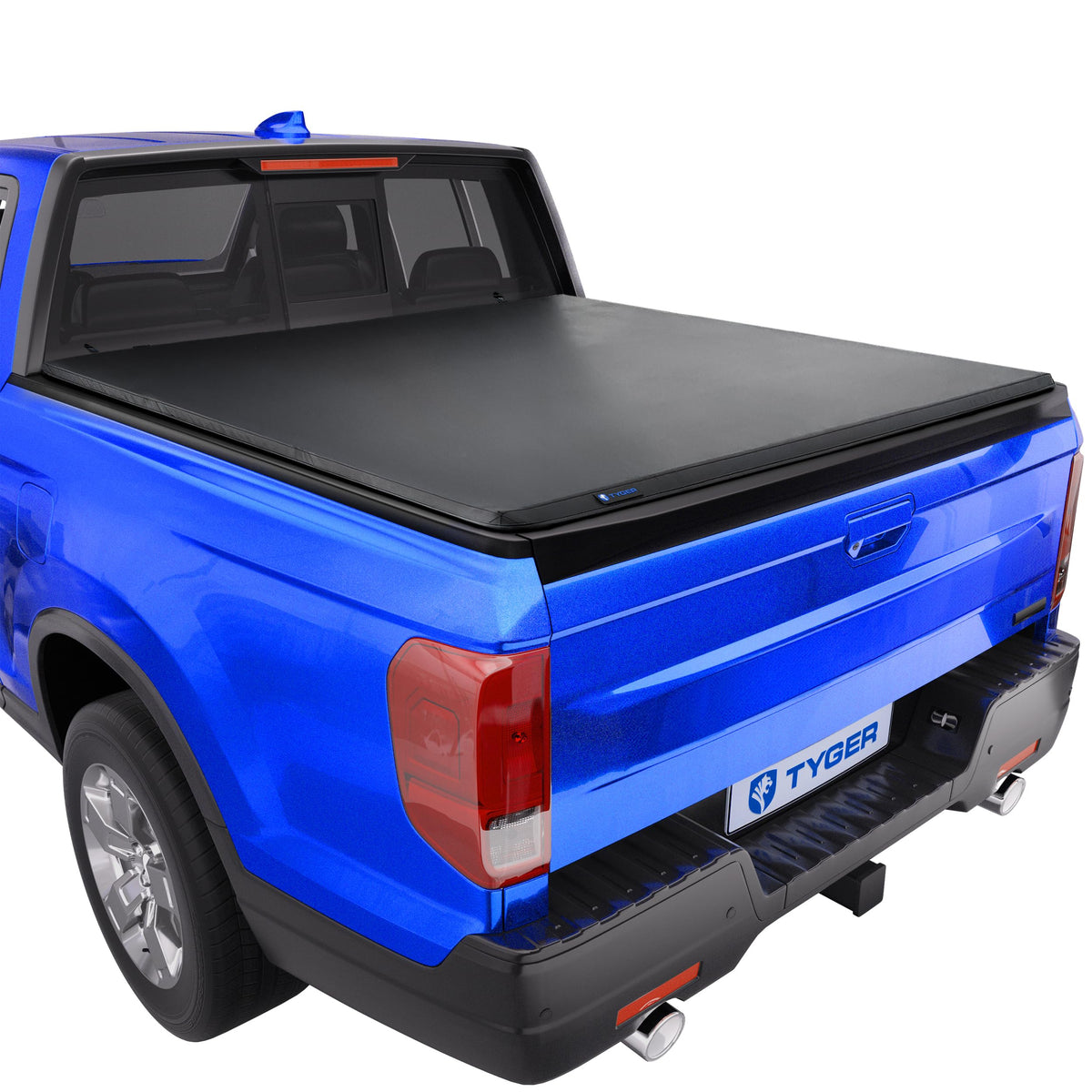 Tyger Auto T3 front closed on Ridgeline showing sleek protection and low profile