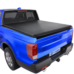 Tyger Auto T3 front closed on Ridgeline showing sleek protection and low profile