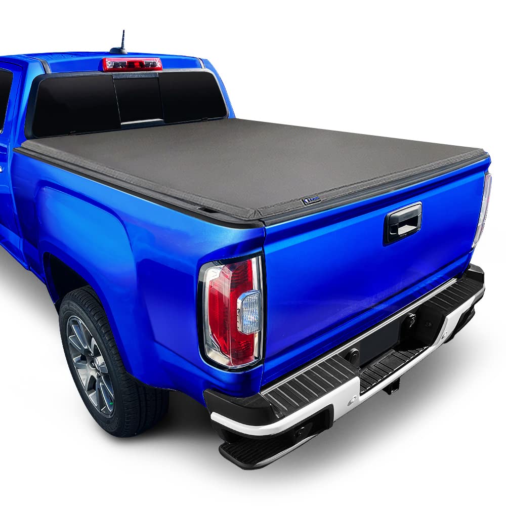 Tyger Auto T3 front view installed on Chevy Colorado showing slim profile and protection