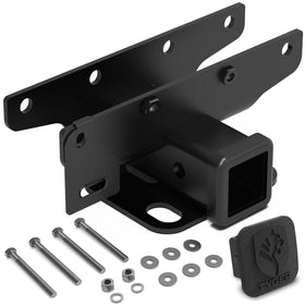 Tyger Auto front view of 2-inch receiver hitch showing clean factory-style fit