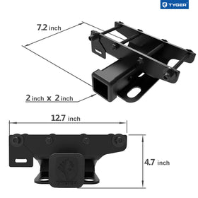 Tyger Auto installed on Jeep Wrangler rear demonstrating factory-aligned appearance