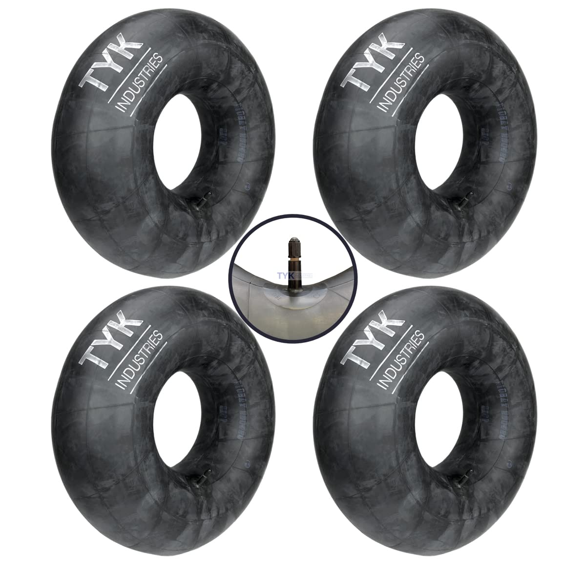 TYK Industries front packaging showing four KR14/15 tubes and benefits