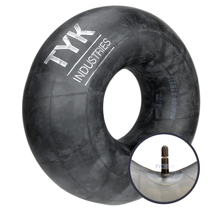 TYK Industries front view of packaged tube showing label and fitment benefits