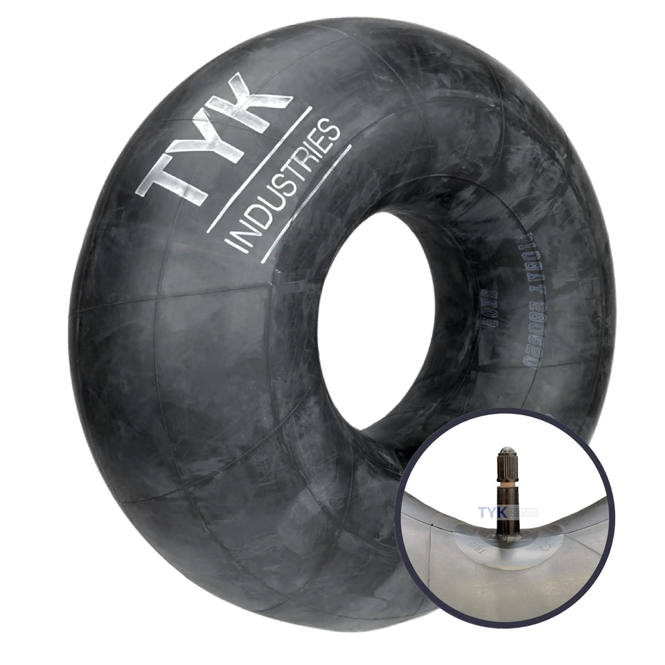 TYK Industries front view of packaged tube showing label and fitment benefits