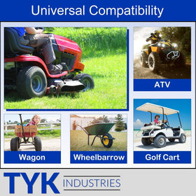 TYK Industries tube beside ruler for clear size and scale comparison
