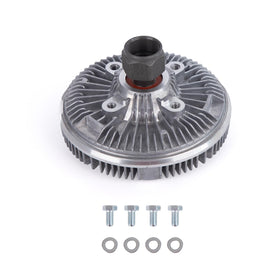 Tykick fan clutch front view showing bolt pattern and fitment benefit