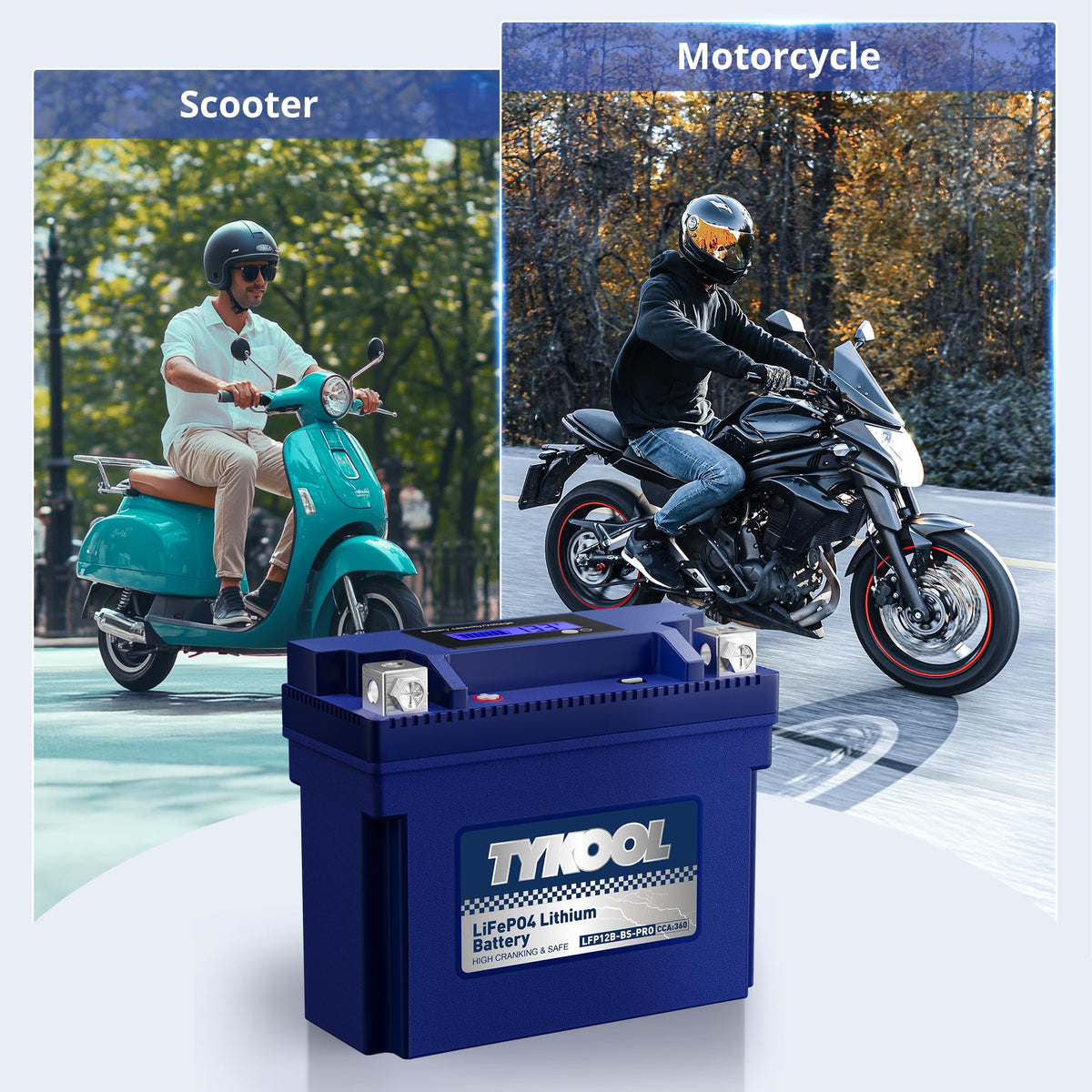 TYKOOL installed in Ducati Monster demonstrating fit and stable starting power