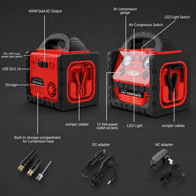 Tyrell Chenergy held by hand to show compact size and easy portability