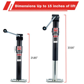 TYT close-up of sidewind handle with plastic sleeve for comfortable grip