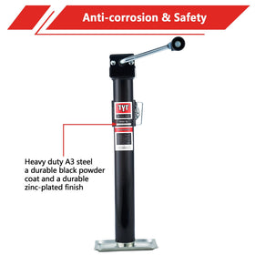 TYT grease zerk and thread detail for simple maintenance and longer life