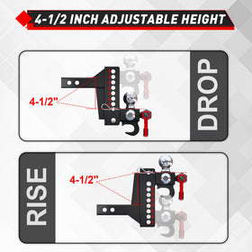 TYT two 5/8 inch galvanized locks and 4 inch pin arranged to show secure double-lock protection