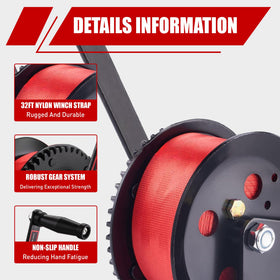 TYT mooring hook and 10m red strap detail showing secure attachment and visibility