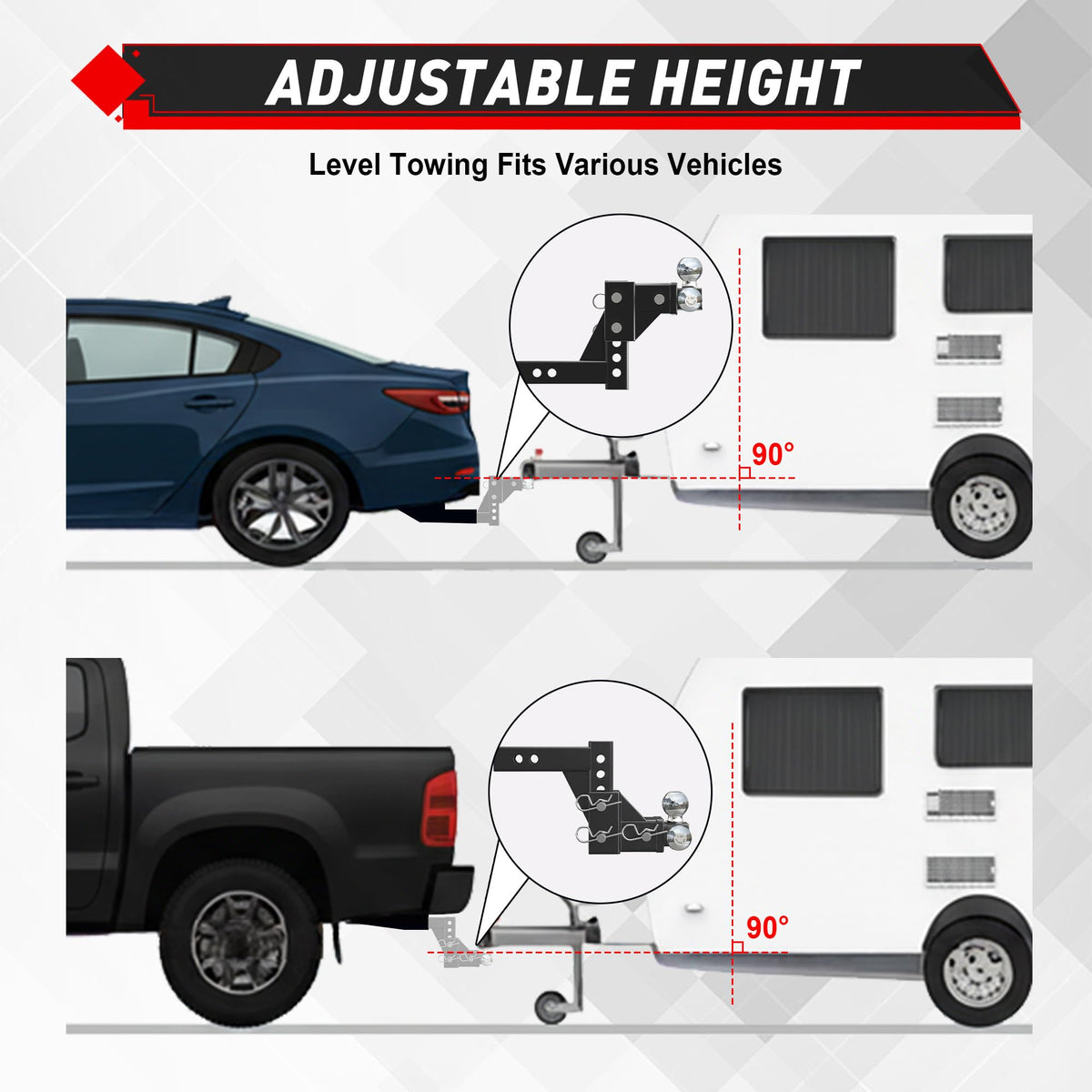 TYT next to measuring tape showing scale and compact portability benefit