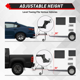 TYT next to measuring tape showing scale and compact portability benefit