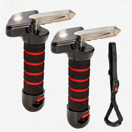 Tzuoen front view showing packaged handles and benefits for easy access