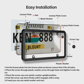 Tzuoen hardware and accessories layflat showing complete installation convenience
