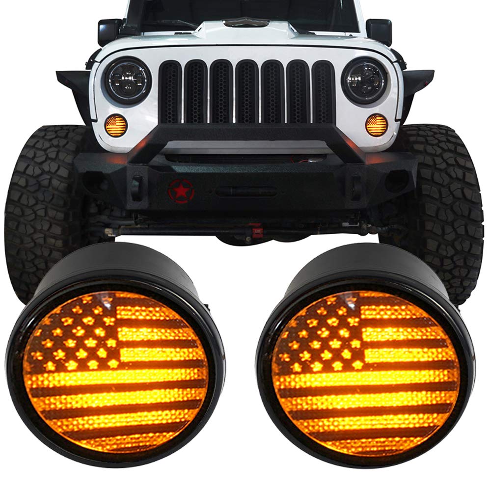 u-Box front assembly installed on Jeep Wrangler JK shows clear fit and improved signal