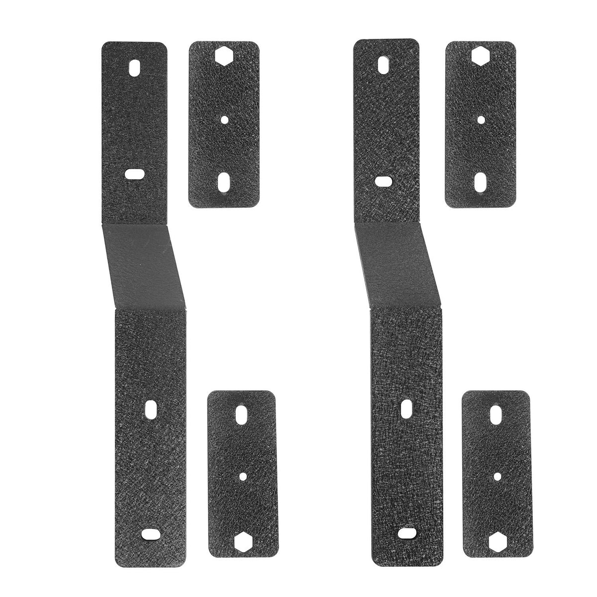 u-Box bracket beside a tape measure showing size and fitment reference