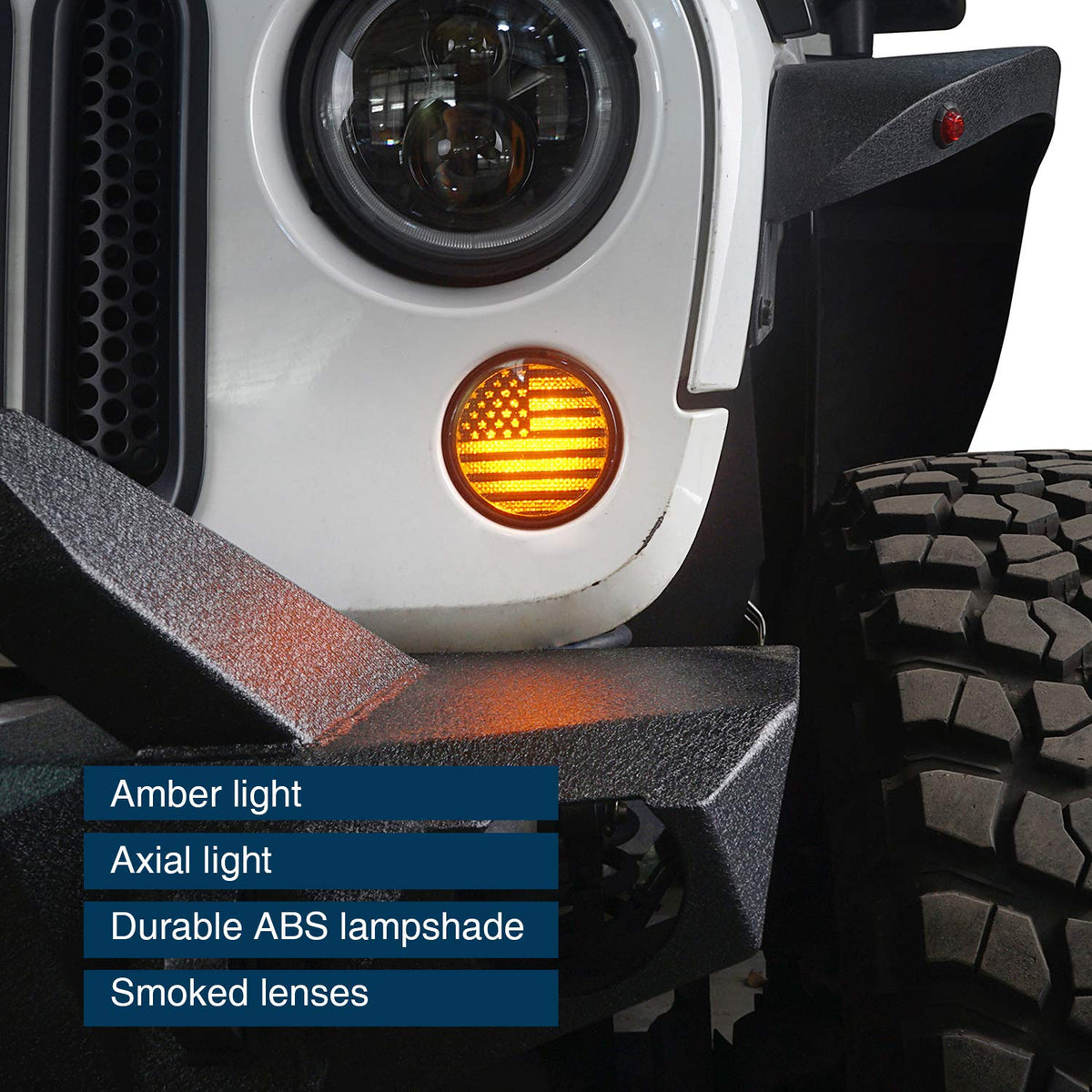u-Box side profile mounted on hood demonstrates low-profile fit and clean look