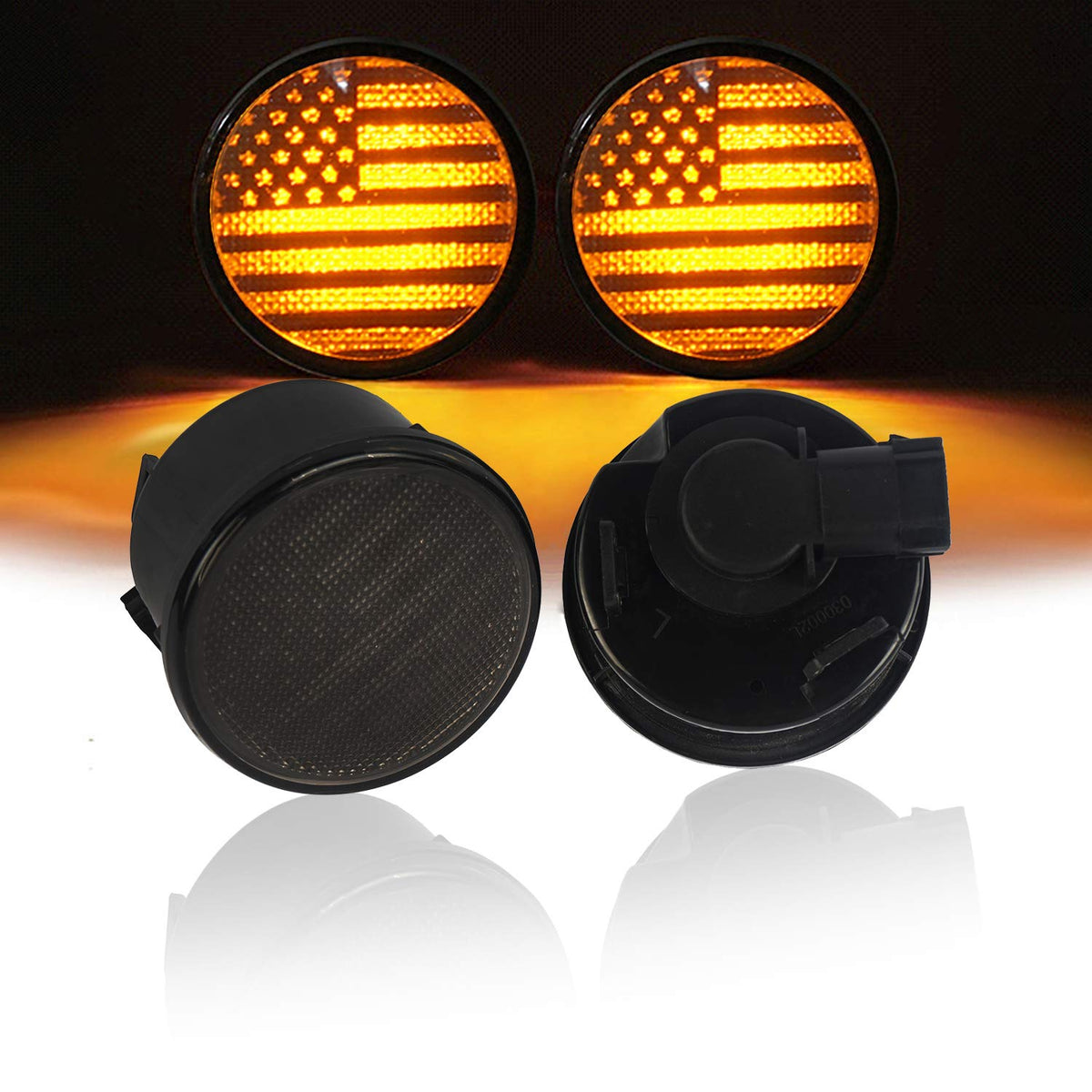 u-Box smoky lens close-up highlights durable material and heat dissipation benefits