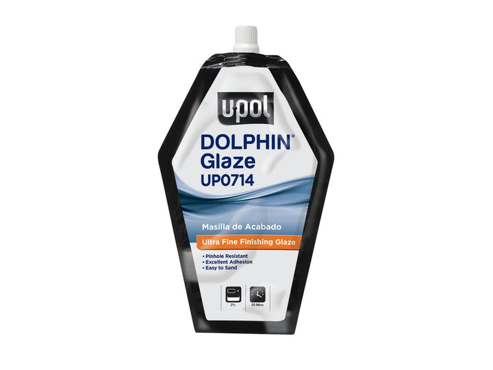 U-POL Dolphin Glaze 440ml front packaging showing bottle and label for easy identification and quick selection