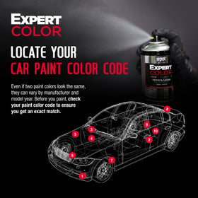 U-POL paint being applied to panel showing smooth coverage and professional-looking repair