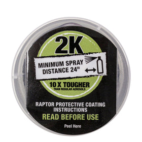 U-POL Raptor 2K applied to truck bed illustrating tough protection and coverage