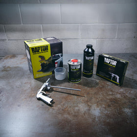 U-POL Raptor textured finish close-up displaying durable urethane surface and abrasion resistance