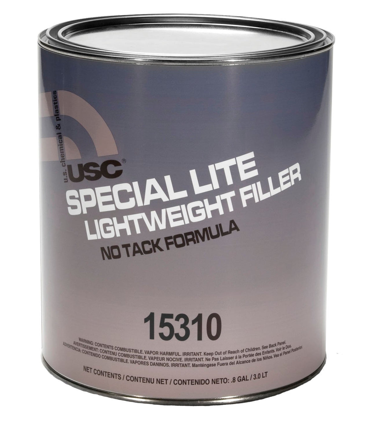 U.S. Chemical & Plastics front packaging view showing label and easy identification benefit
