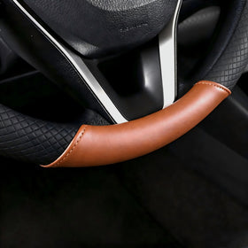 U So Shiny hand gripping wheel showing enhanced traction and control