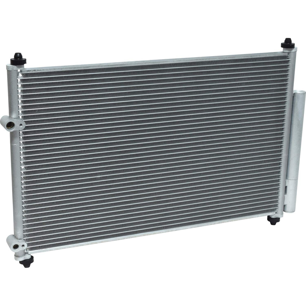 UAC CN 3755PFC front view showing full condenser and mounting points for easy fitment
