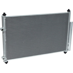 UAC CN 3755PFC front view showing full condenser and mounting points for easy fitment