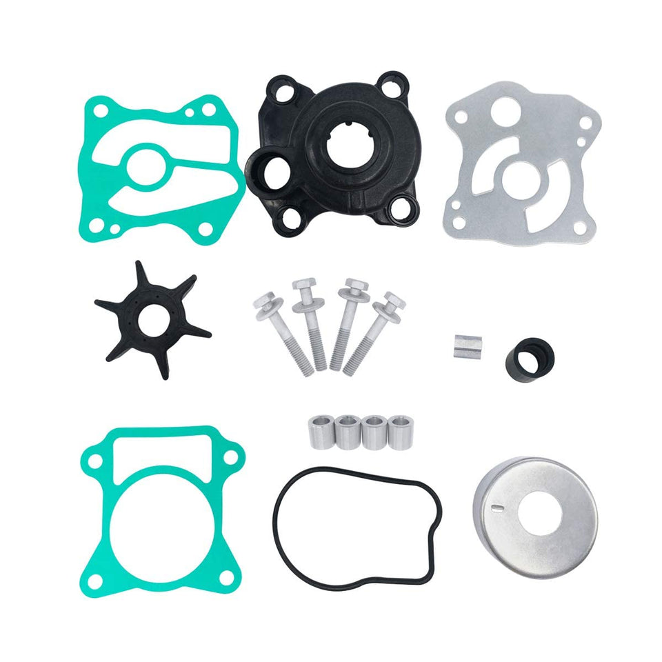 UANOFcn front packaging showing complete water pump impeller kit and compatibility benefit